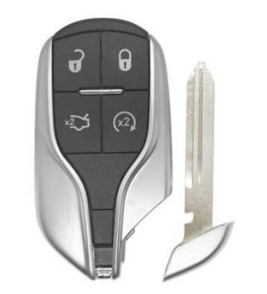 Buy cheap 433Mhz 4 button M3N-7393490 46 Chip Smart Keyless Key For Maserati Ghibli Quattrorte from wholesalers