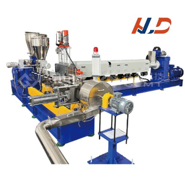 Buy cheap 300~500kg/H TSC Compounds Two Stage Extruder Machine For Pelletizing Line from wholesalers