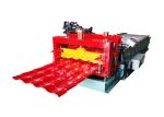 Roofing Step Tile Roll Forming Machine Size 6.5*1.5*1.5m Productivity 1-4 M/Min
