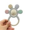 Buy cheap Organic BPA Free OEM 10.5cm Silicone Teething Rattle from wholesalers