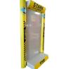 Buy cheap POS Retail Metal Hanging Hardware Display Rack Stand LED Light LOGO Custom from wholesalers