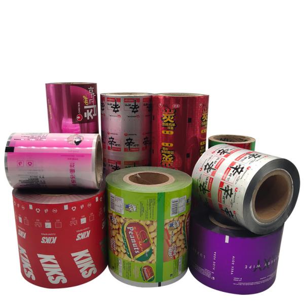 Buy cheap Food Packing Plastic Laminated Roll Film With Aluminum Foil Material from wholesalers