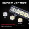 Buy cheap Super Bright Row 3W Cree Off Road Led Light Bar 7D Reflector With Dayrunning Light IP68 Waterproof from wholesalers