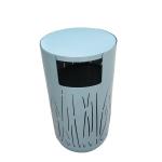 Buy cheap Round Street Furnitures D493mm H850mm Outdoor Litter Bins from wholesalers
