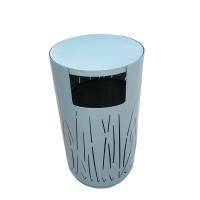 Buy cheap Round Street Furnitures D493mm H850mm Outdoor Litter Bins product