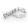 Buy cheap 2019 galvanized Ideal light and transportable feedlot panels from wholesalers