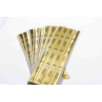 Buy cheap Gold Round Security Self Adhesive Hologram Sticker Labels Semi Gloss Paper product