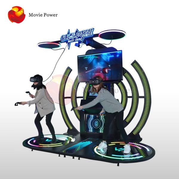 Buy cheap Dynamic 2 Players XD Cinema 9d Vr Dance Game Simulator Machine from wholesalers