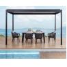 Buy cheap Villa Garden Opening Louver Roof Sunshade Aluminum Alloy Outdoor Pergola And Gazebo 3.0*3.0M from wholesalers