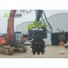 Buy cheap Construction Parts Hydraulic Mounted Pile Hammer Driving Equipment Vibratory Power For PC400 Excavator Attachment from wholesalers