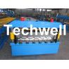 Buy cheap Steel Metal Roof Panel Roll Forming Machine, Roof Panel Roll Former With 5 Ton Decoiler from wholesalers