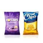 SGS Custom Printed 70mic Snack Food Packaging Bag Potato Chip Bags Recyclable