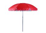 Steel Pole Outdoor Sun Umbrella Parasol Beach Umbrella With Fiberglass Ribs