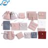 Buy cheap Jewelry bag Custom logo Envelope Elastic drawstring design suede velvet microfiber bag from wholesalers