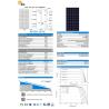 Buy cheap High Efficiency 390W, 395W, 36V 72 Cell 158x158 Monocrystalline Module,Solar Photovoltaic Module, Off Grid System from wholesalers