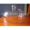 Buy cheap Custom handmade blown glass lamp shade glass cake cover for wholesale from wholesalers