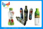 Combo - Pack Heat Plastic Stretch Sleeve Labels , PET Plastic Sheet Shrink Film