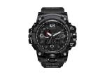 PU Strap Plastic Digital Watch , 50m Waterproof Digital Sports Watches For Men