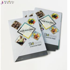 China Custom Printed Promotion Booklet Catalog Printing Services 128gsm Matte Art Paper on sale