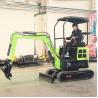 Buy cheap 20kw Diesel Mini Excavator Three Cylinder Pilot Operated Backhoe Mini Excavator from wholesalers