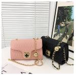 Women Bags Ling Designer Brand Chain Strap Female Handbags PU Crossbody Bag