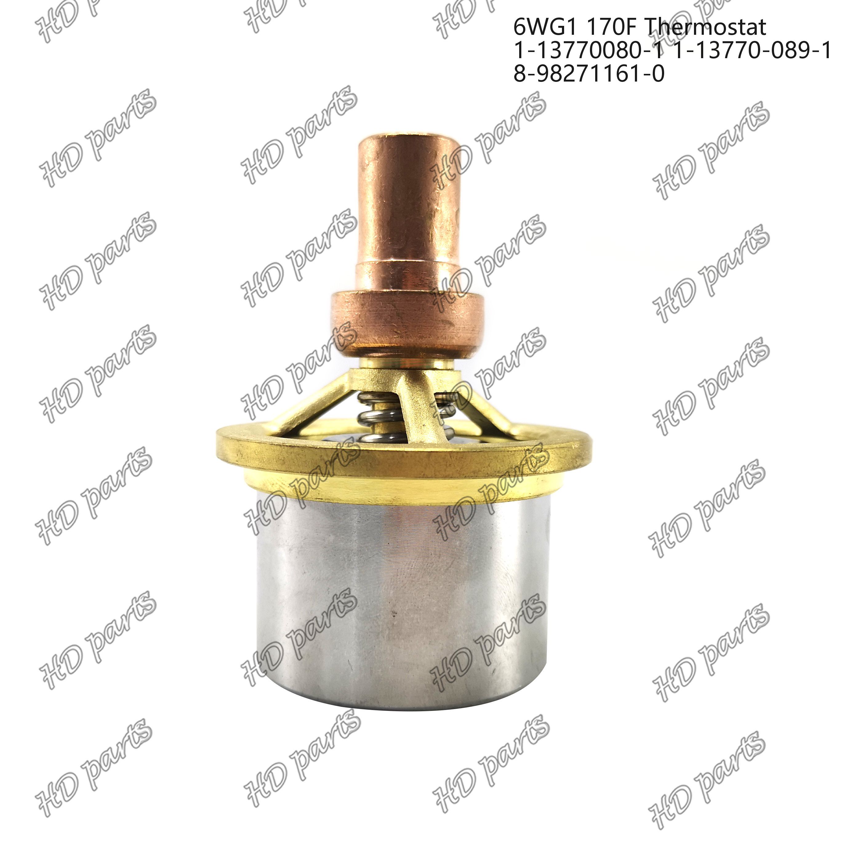 Thermostat 6WG1 170F 1-13770080-1 1-13770-089-1 8-98271161-0 Engine Part