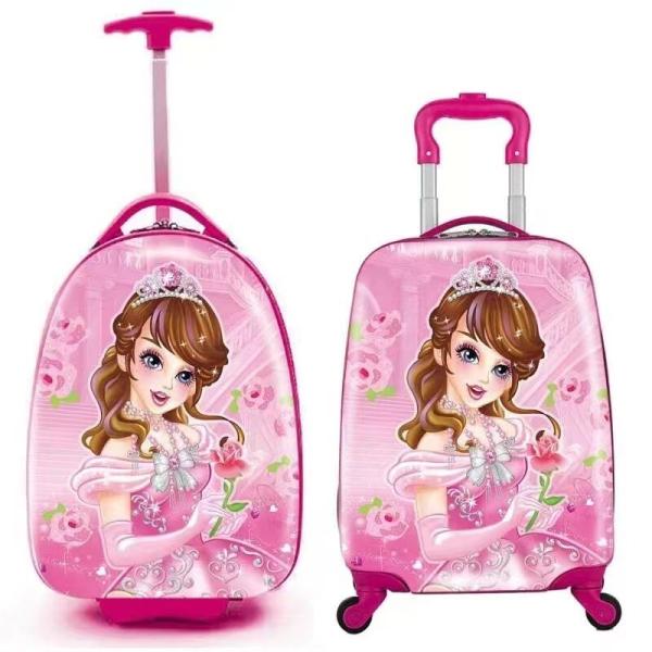 Kids Carry On Luggage For Boy'S Girl'S Children Rolling Suitcase With 4 Spinner