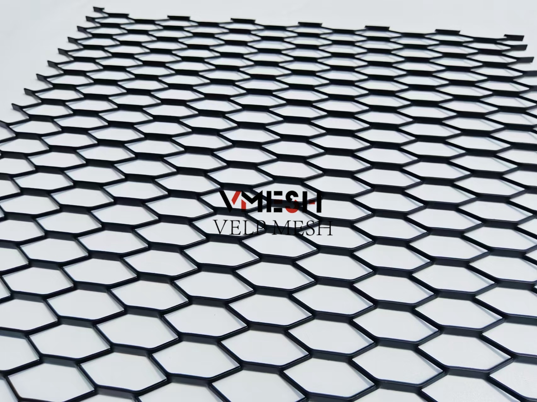 Decorative Archtectural Aluminium Plate Expanded Wire Mesh Standard Raised