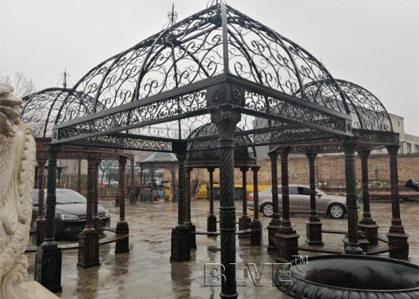 Buy cheap BLVE Cast Iron Gazebo Large Garden Pavilion Antique Decorative Outdoor from wholesalers