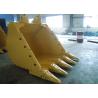 Buy cheap HARDOX500 Excavator Rock Bucket For PC 750 3.5 Cubic Meter 6 Month Warranty from wholesalers