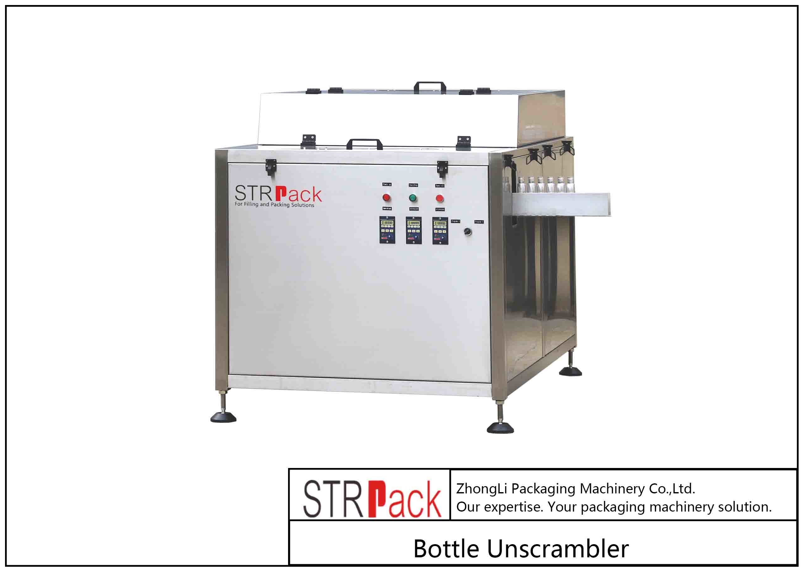 Automatic Small Bottle Unscrambler 60 - 120 Bottles/min