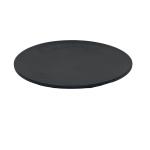 Cafeterias Black Melamine Salad Plate Durable Imitation Porcelain