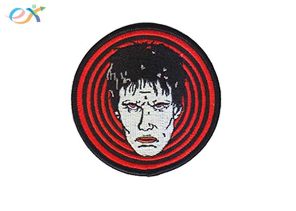Buy cheap Custom Clothing Logo Iron On Patches Embroidered Badges Twill Fabric For Men from wholesalers