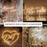 Buy cheap Hustle LED Letter Light Personalized Pink Neon Sign For Bedroom Decoration from wholesalers