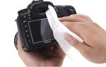 Disposable single packed customized camera lens wipes
