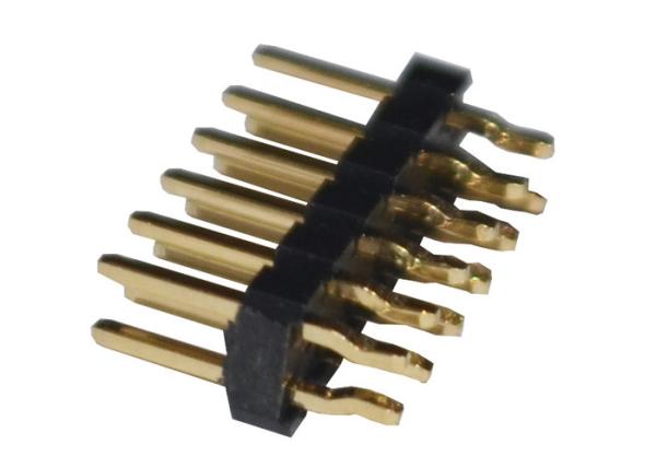 Buy cheap 500VAC Brass PA6T DIP Pin Header Connector 2.54mm Pitch 12P ISO9001 from wholesalers