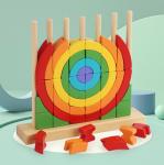 Unisex Rainbow Blocks Montessori Interactive Educational Toys For Early