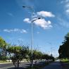 Buy cheap Galvanized Steel Single Or Double Arm 20 Feet Street Light Pole With Painting from wholesalers