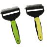Buy cheap Double Sided Pet Comb Brush Deshedding Tools For Dogs Dense Treatments Open Knot Comb 189x108x26mm from wholesalers