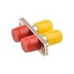 ROHS FC To ST Fiber Adapter , Hybrid Fiber Adapter For Telecom Networks
