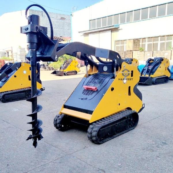 400kg LY850 Stand-Up Skid Steer with Kubota Engine and Various Attachments Hot