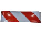 Slant White Red / Yellow Black High Intensity Grade Reflective Sheeting Tape