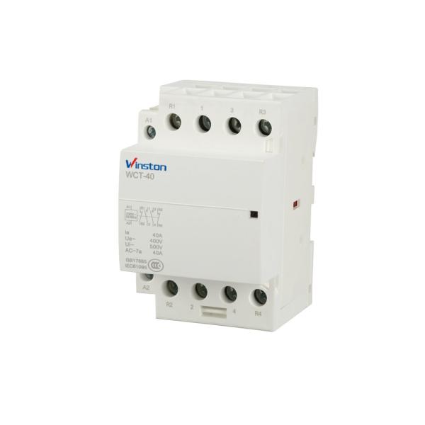 Buy cheap Telecommunication 2NO NC Mini 4P Types Of WCT Magnetic AC Contactor from wholesalers
