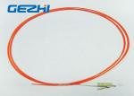 LC / PC Fiber Optic Patch Cord Pigtail 62.5 / 125um MM , Fiber Optical LC