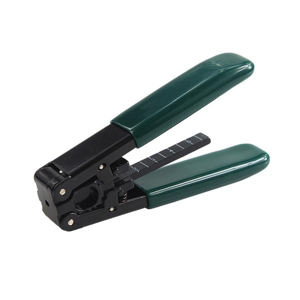 Buy cheap Zinc Alloy CR12 Steel Blade FTTH Drop Cable Stripper from wholesalers
