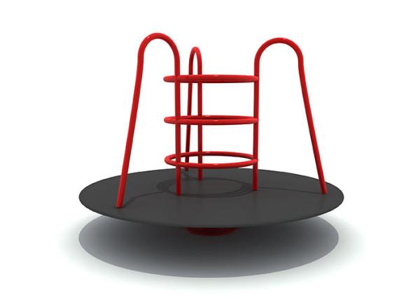 Buy cheap Sturdy Outdoor Rotating Playground Equipment High Temperature Baking Finished from wholesalers