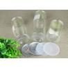 Buy cheap Airtight Clear PET Jar With Aluminum Easy Open Lid For Food / Snacks Packing from wholesalers