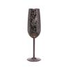 Buy cheap Stainless Steel Champagne Flutes Glass Metal Black Plated Wine Glasses for Outdoor Party from wholesalers