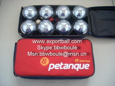 Buy cheap garden games, outdoor sports sets, team sports petanque boules set 8 pcs in nylon bag from wholesalers