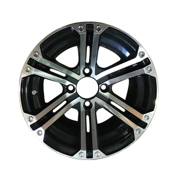 Quality 10x7 Aluminum Golf Cart Rim Wheel Fits Ez - Go Clubcar Yamaha Tomberlin Harley for sale